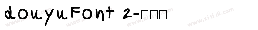 douyuFont 2字体转换